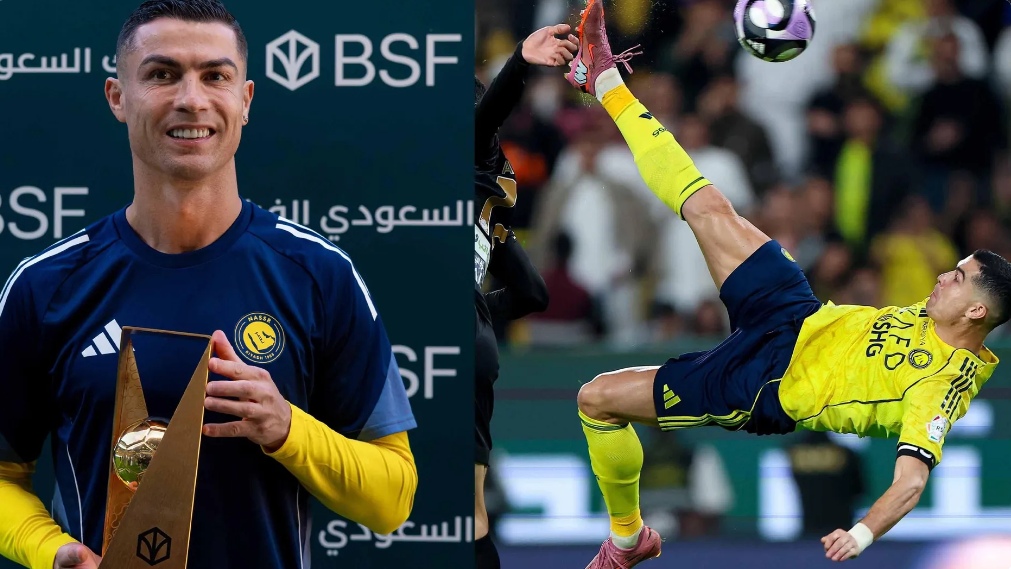C罗再添传奇注脚,倒钩获评沙特联赛赛季最佳进球